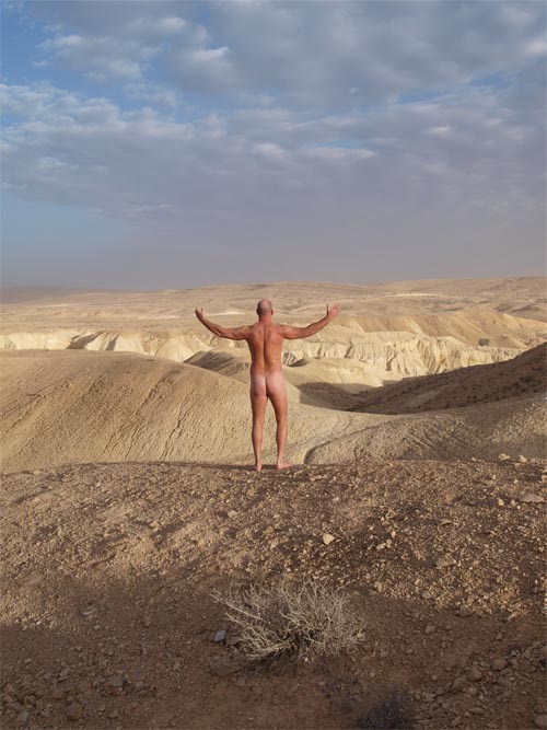 Vulnerable in the Desert - if you find this picture offensive, wait until you hear our show!